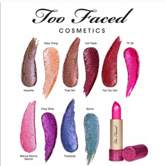 Too Faced Metallic Sparkle Lipstick 💄 - Picture 7 of 7